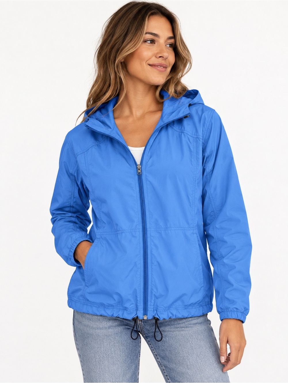 Columbia Women's Electric Blue Hooded Utility Jacket